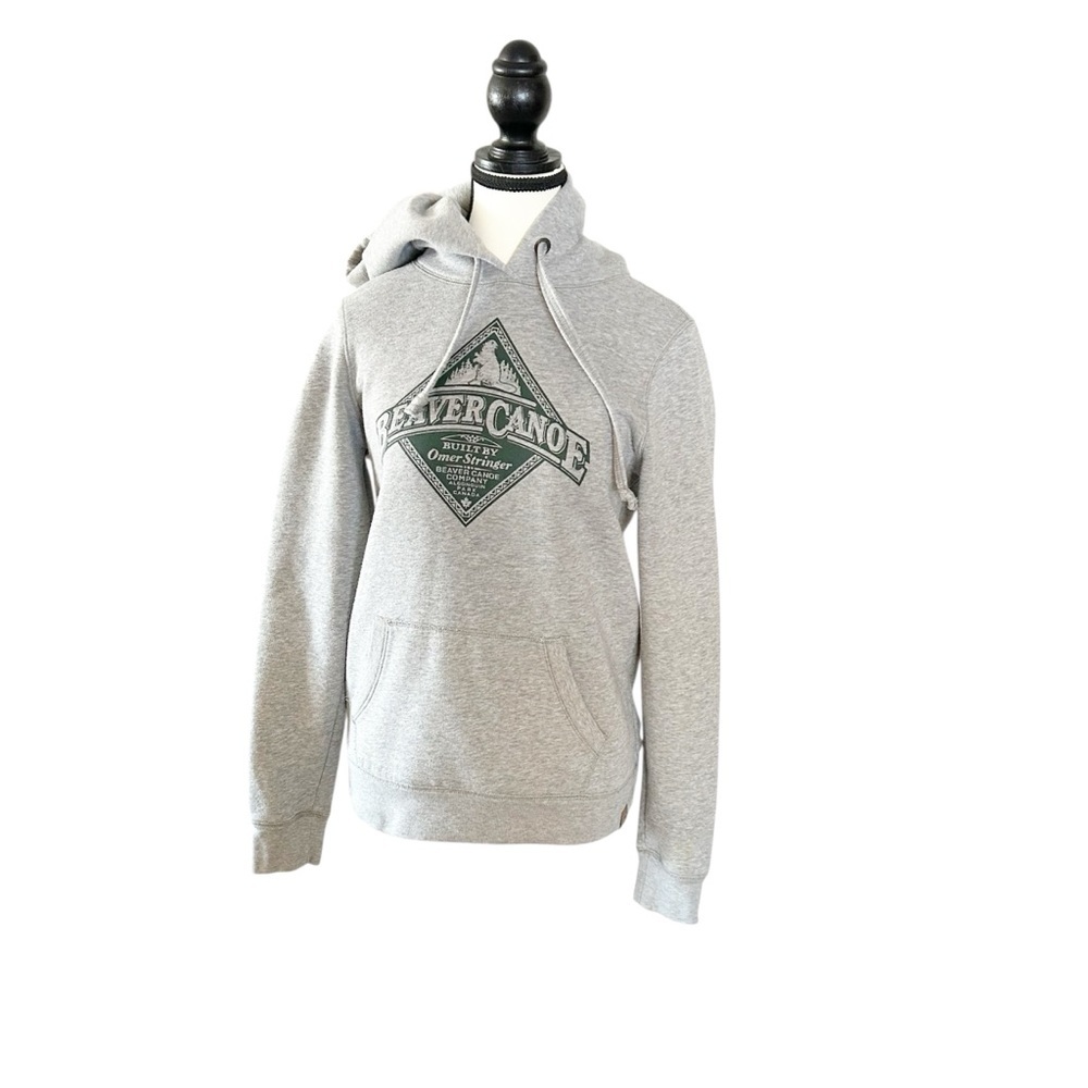 Vintage 90’s Beaver Canoe Hoodie Sweater Size Small Fall/Winter Casual Nostalgia
